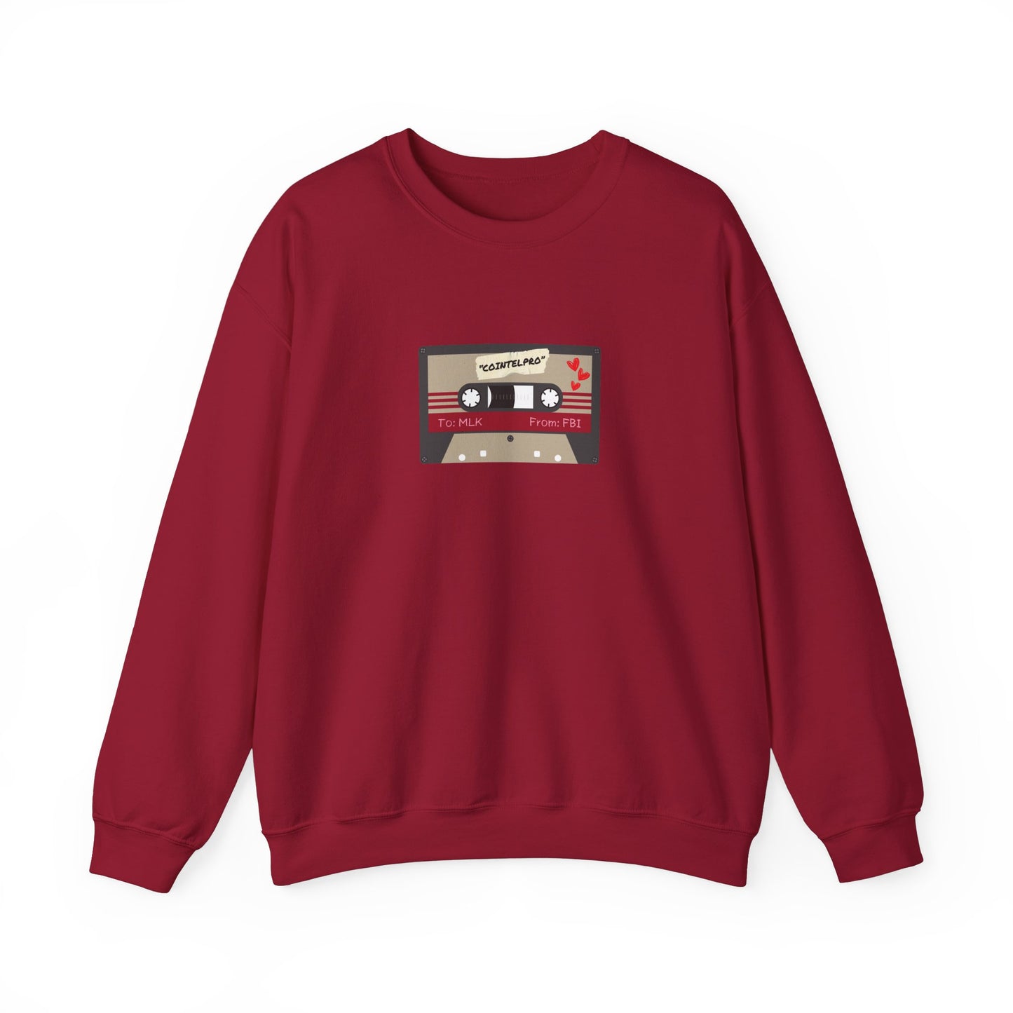 "FBI to MLK Mixtape" Sweatshirt, Unisex